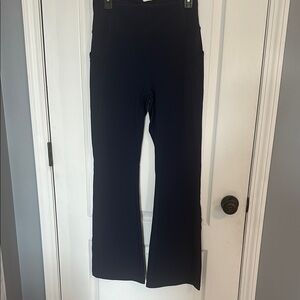 Fabletics Navy Flared Leggings
